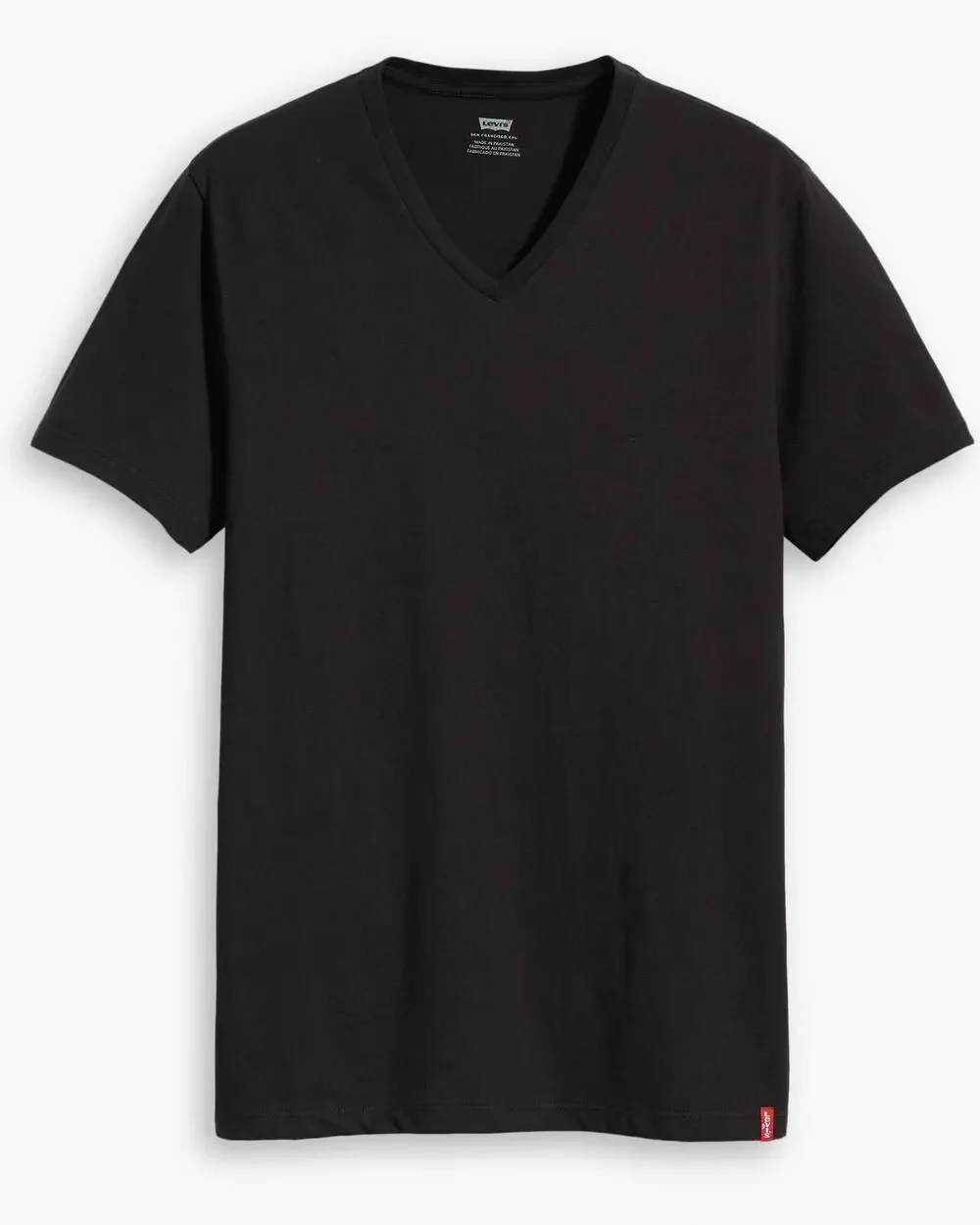 Levi's Black Short Sleeve V-Neck T-Shirt Men's Size Small